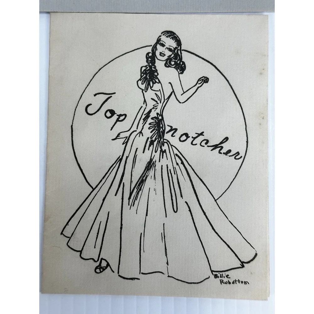 Vintage Lot Party Invitations Christmas Sports Swing Top Notcher Cavaliers 1940s